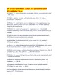 GA ESTHETICIAN CORE EXAMS SET QUESTIONS AND ANSWERS RATED