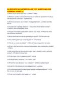 GA ESTHETICIAN LATEST EXAMS TEST QUESTIONS AND ANSWERS RATED A&period;pdf
