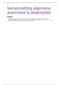Samenvatting Algemene Anamnese & Diagnostiek &vert; Tandheelkunde &vert; UGent &vert; 2025&sol;26