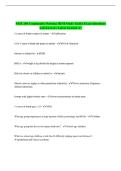 NUR 206 Community Nursing HESI Study Guide Exam Questions and Answers Latest Graded A