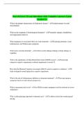 Nurs 663 test 2 Exam Questions with Complete Answers Latest Graded A&plus;