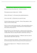NUR 160 Exam 2 Questions and Answers Latest Graded A&plus;