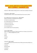 ASAP PACE CERTIFICATION QUESTIONS &NewLine;WITH CORRECT ANSWERS &lpar;2026-2027&rpar;
