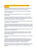 IHS EXAMS TEST PAPER QUESTIONS AND ANSWERS RATED A&period;pdf