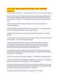 IHS STUDY EXAM GUIDE QUESTIONS AND ANSWERS RATED A&period;pdf