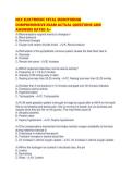 NCC ELECTRONIC FETAL MONITORING COMPREHENSIVE EXAM ACTUAL QUESTIONS AN&NewLine;