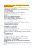 NCC EFM LATEST EXAMS TEST PAPER QUESTIONS AND ANSWERS RATED 