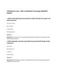 LPN Exam Bundle PACK 2026&sol;2027 UPDATE &vert;Questions &vert;Answers &vert;Rationales &vert;SBON