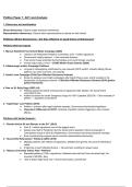 Edexcel Politics Paper 1 complete summary &lpar;including relevant evidence and ideologies&rpar; 