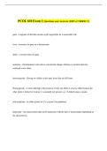 PCOL 838 Exam 1 Questions and Answers &lpar;100&percnt; CORRECT&rpar;