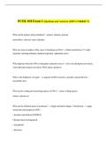 PCOL 838 Exam 1 Questions and Answers &lpar;100&percnt; CORRECT&rpar;