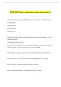 PCOL 838 Exam 1 Questions and Answers &lpar;100&percnt; CORRECT&rpar; 