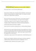 PCOL 838 Exam 2 Questions and Answers &lpar;100&percnt; CORRECT&rpar; 