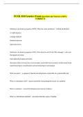 PCOL 838 Genetics Exam Questions and Answers &lpar;100&percnt; &NewLine;CORRECT&rpar; 