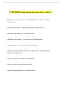 PCOL 838 GI Exam Questions and Answers &lpar;100&percnt; CORRECT&rpar; 