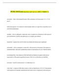 PCOL 838 Exam Questions and Answers &lpar;100&percnt; CORRECT&rpar;