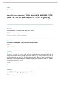 UWorld nursing EXAM A&plus; GRADE ASSURED COMPLETE SOLUTIONS AND VERIFIED ANSWERS