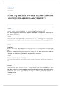 USMLE step 2 EXAM A&plus; GRADE ASSURED COMPLETE SOLUTIONS AND VERIFIED ANSWERS