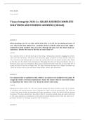 WGU C475 care of the elderly EXAM A&plus; GRADE ASSURED COMPLETE SOLUTIONS AND VERIFIED ANSWERS