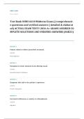 NRNP 6635 psychopathology EXAM A&plus; GRADE ASSURED COMPLETE SOLUTIONS AND VERIFIED ANSWERS
