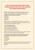 IICRC TCST Exam Test Bank &vert; 150 Practice Questions & Answers for Trauma Scene Technician Certification