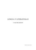 TODA LA LENGUA Y LITERATURA CASTELLANA DE 2&ordm; DE BAHILLERATO