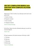 CER TESTS COMPILATION BUNDLE 2026&NewLine;QUESTIONS WITH COMPLETE SOLUTIONS&NewLine;GRADED A&plus;