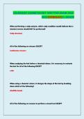 COLORADO COSMETOLOGY WRITTEN EXAM 2025-2026&vert;120QS&AS&vert;A&plus;GRADE