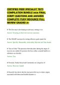 CERTIFIED PEER SPECIALIST TESTS&NewLine;COMPILATION BUNDLE 2026 FINAL&NewLine;SCRIPT QUESTIONS AND ANSWERS&NewLine;COMPLETE STUDY RESOURCE FULL&NewLine;REVIEW GRADED A&plus;