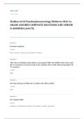 NRNP 6635 psychopathology EXAM A&plus; GRADE ASSURED COMPLETE SOLUTIONS AND VERIFIED ANSWERS LATEST UPDATE&excl;&excl;&excl;&excl;
