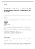 VATI RN fundamentals proctored EXAM A&plus; GRADE ASSURED COMPLETE SOLUTIONS AND VERIFIED ANSWERS LATEST UPDATE&excl;&excl;&excl;&excl;