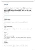 USMLE step 2 EXAM A&plus; GRADE ASSURED COMPLETE SOLUTIONS AND VERIFIED ANSWERS LATEST UPDATE&excl;&excl;&excl;&excl;