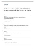 USMLE step 2 EXAM A&plus; GRADE ASSURED COMPLETE SOLUTIONS AND VERIFIED ANSWERS LATEST UPDATE&excl;&excl;&excl;&excl;