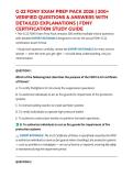 G-22 FDNY EXAM PREP PACK 2026 &vert; 200&plus; VERIFIED QUESTIONS & ANSWERS WITH DETAILED EXPLANATIONS &vert; FDNY CERTIFICATION STUDY GUIDE