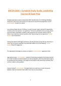 SNCOA 2026 &ndash; Complete Study Guide&comma; Leadership Courses & Exam Prep &lpar;Questions&comma; Answers & Key Concepts&rpar;