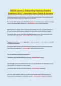 SNCOA Lesson 1 Onboarding Practices 2026 &ndash; Complete Study Guide & Answers