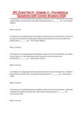 IRC Exam Part 8 - Chapter 4 &ndash; Foundations&NewLine;Questions with Correct Answers 2026