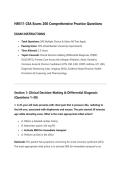 NR511 CEA Exam 2026 Updated Version &vert; 200 Frequently Tested Questions and Correct Answers