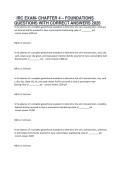 IRC EXAM- CHAPTER 4 &ndash; FOUNDATIONS&NewLine;QUESTIONS WITH CORRECT ANSWERS 2026