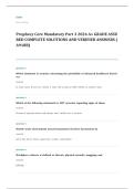 Prophecy nursing EXAM A&plus; GRADE ASSURED COMPLETE SOLUTIONS AND VERIFIED ANSWERS LATEST UPDATE&excl;&excl;&excl;&excl;