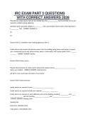 IRC EXAM PART 3 QUESTIONS&NewLine;WITH CORRECT ANSWERS 2026