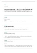 NUR 3563 nursing research EXAM A&plus; GRADE ASSURED COMPLETE SOLUTIONS AND VERIFIED ANSWERS LATEST UPDATE&excl;&excl;&excl;&excl;