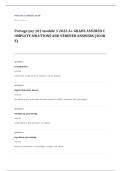Portage Learning PSYC 101 psychology EXAM A&plus; GRADE ASSURED COMPLETE SOLUTIONS AND VERIFIED ANSWERS LATEST UPDATE&excl;&excl;&excl;&excl;