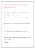 NSC Exam&colon; Actual Exam Questions & Verified Answers &ndash; Complete Study Guide &lpar;2026 Edition&rpar;