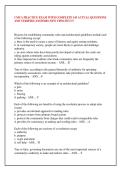 CMCA PRACTICE EXAM WITH COMPLETE 145 ACTUAL QUESTIONS &NewLine;AND VERIFIED ANSWERS NEW UPDATE&excl;&excl;&excl;&excl;&excl;&excl;