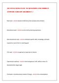 Comprehensive Final Exam Study Guide&colon; Nursing Fundamentals&comma; Critical Thinking&comma; and Professional Practice