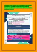 NR548 Week 8 Final Exam Due 25th October 2025 NR548 Psychiatric &NewLine;Assessment for the &lpar;PMHNP&rpar; Complete Questions 1-35 Actual &NewLine;Examplify Online Proctored Exam Questions and Answers &vert; 100&percnt; Pass &NewLine;Guaranteed &vert; Graded A&plus;  