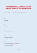 150Q ABSA 4B Practice Exam 2026 &ndash; Complete Questions&comma; Answers & Certification Prep Guide