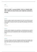 NUR 211 fundamentals nursing EXAM A&plus; GRADE ASSURED COMPLETE SOLUTIONS AND VERIFIED ANSWERS LATEST UPDATE&excl;&excl;&excl;&excl;