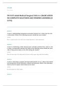 VATI RN med surg proctored EXAM A&plus; GRADE ASSURED COMPLETE SOLUTIONS AND VERIFIED ANSWERS LATEST UPDATE&excl;&excl;&excl;&excl;